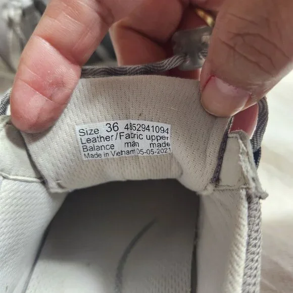 Dansko Women's US Size 5.5-6 (EU 36) HENRIETTE Comfort Sneaker Grey 166 - Picture 8 of 9